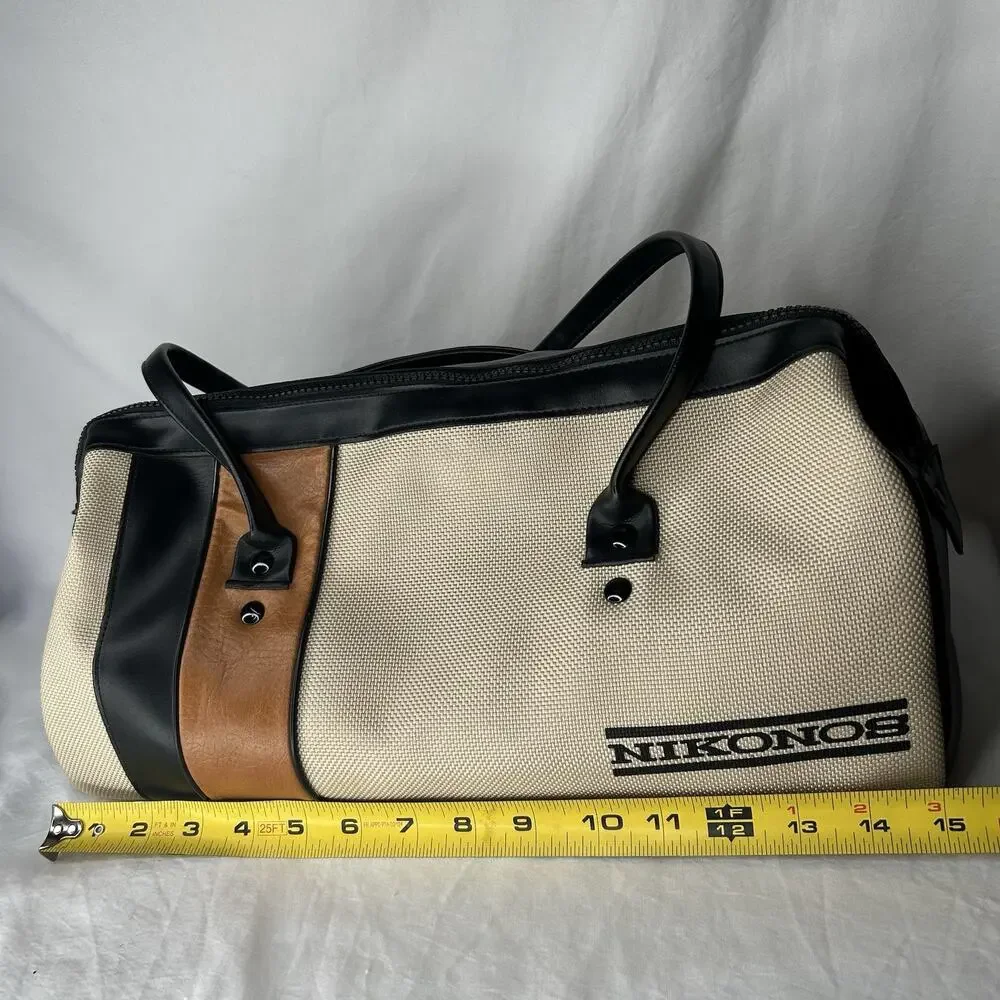 Vintage Nikon Nikonos Soft Shell Camera Bag Case Purse Accessories 15x7x6''